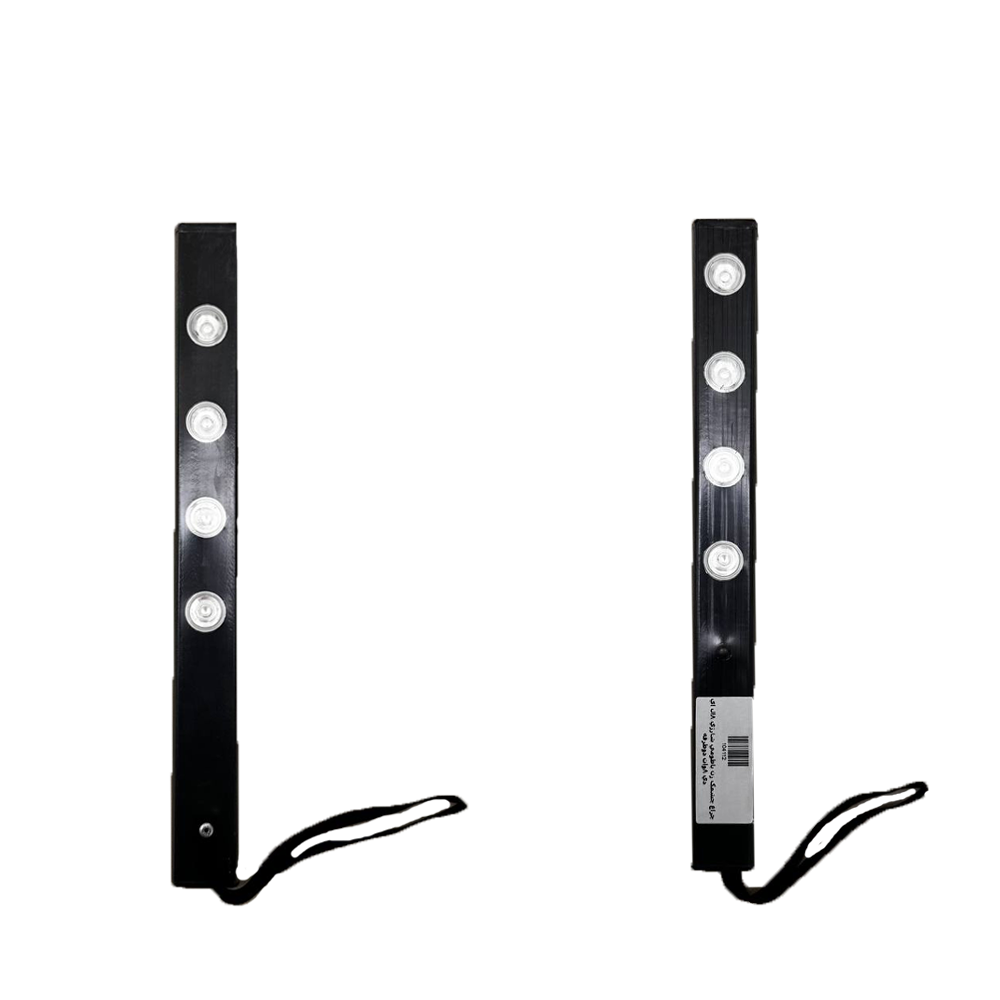 چراغ چشمک زن باطومی شارژی دو طرفه